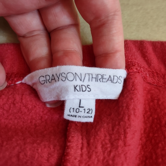 Grayson Threads L10/12 Heart Joggers - Picture 2 of 6